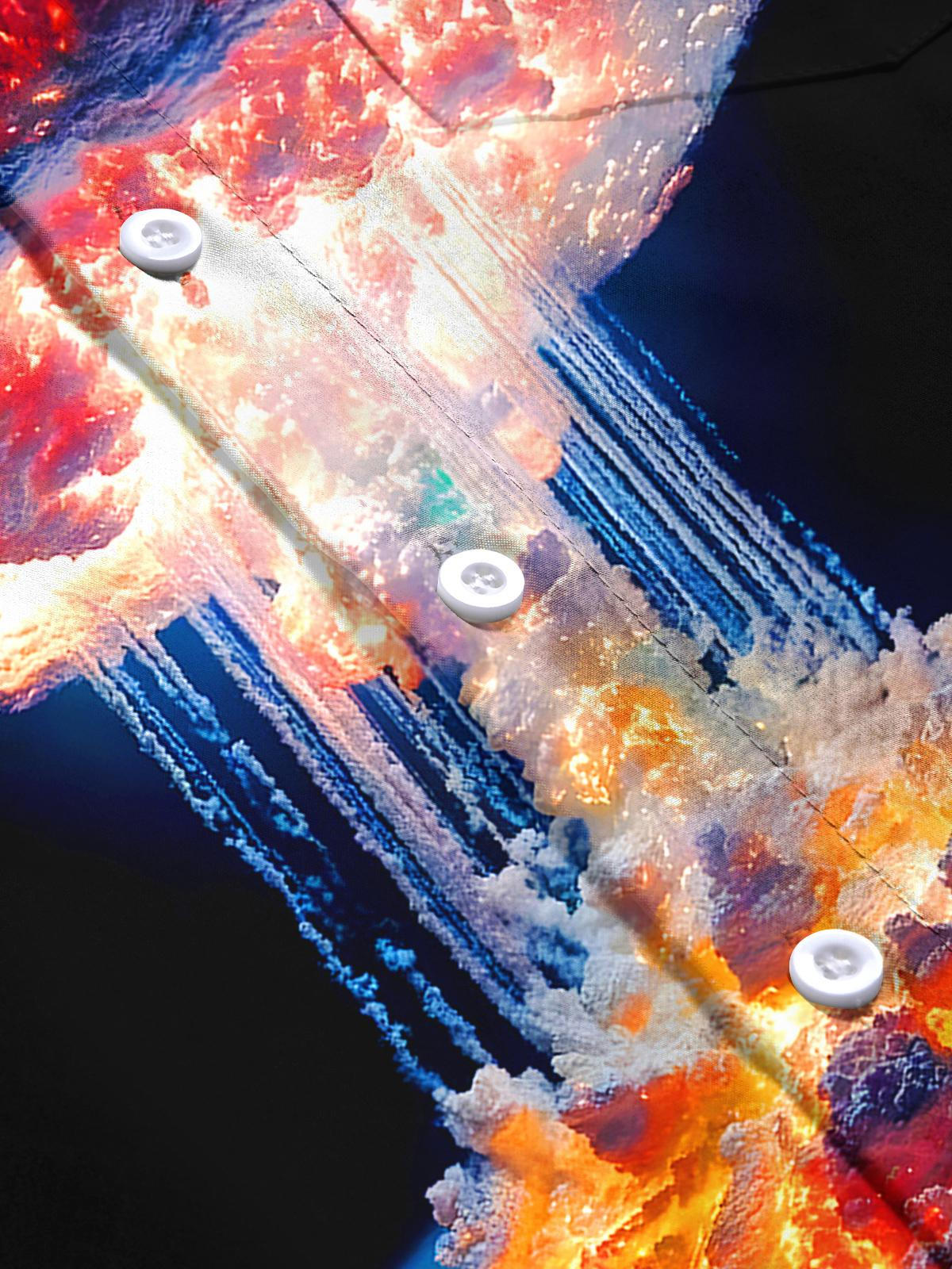 Universe Men's Pocket Short Sleeve Shirts