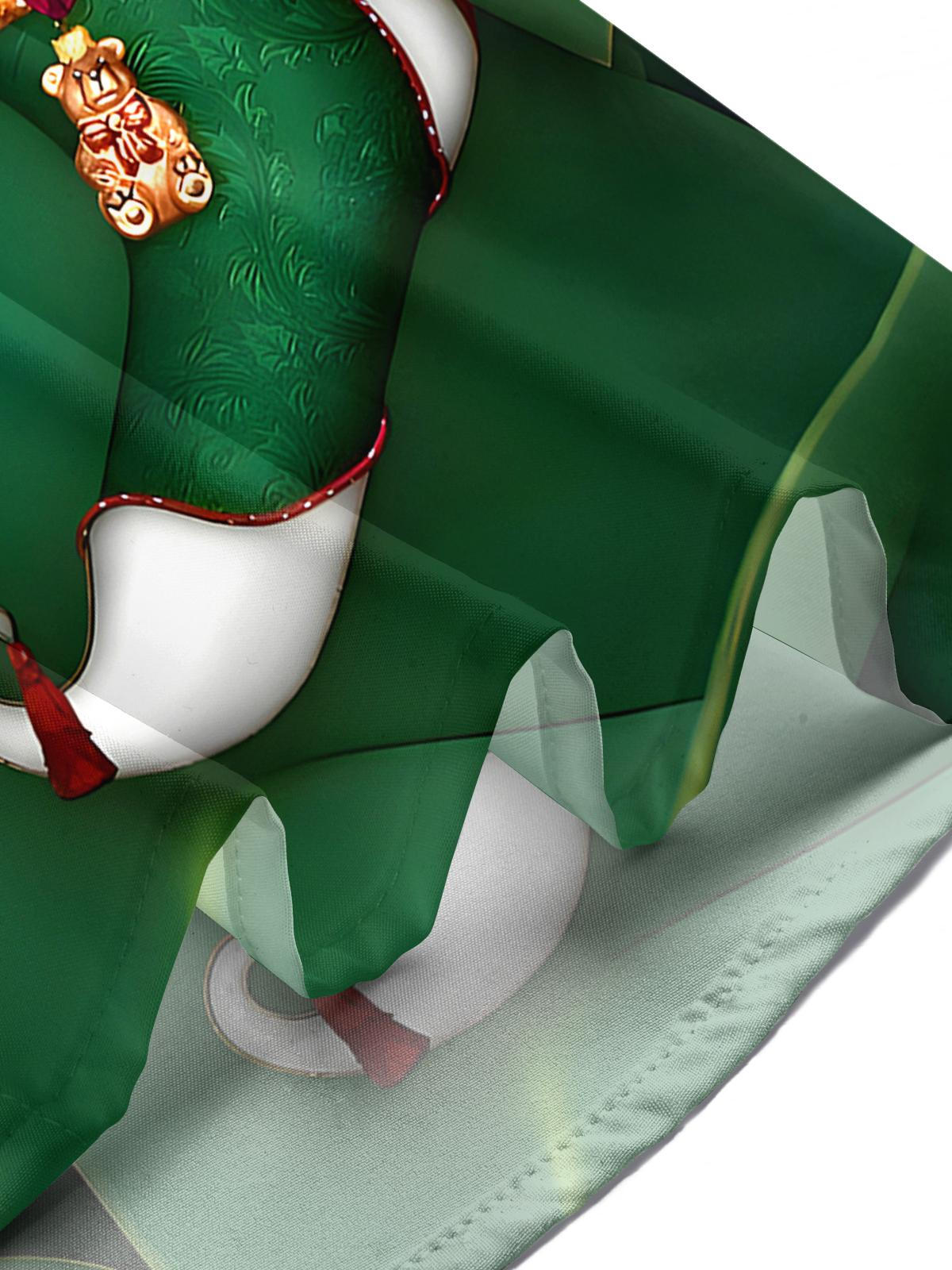 Christmas Stockings Men's Pocket Short Sleeve Shirts