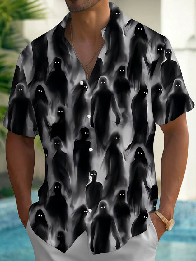 men's shirt front view