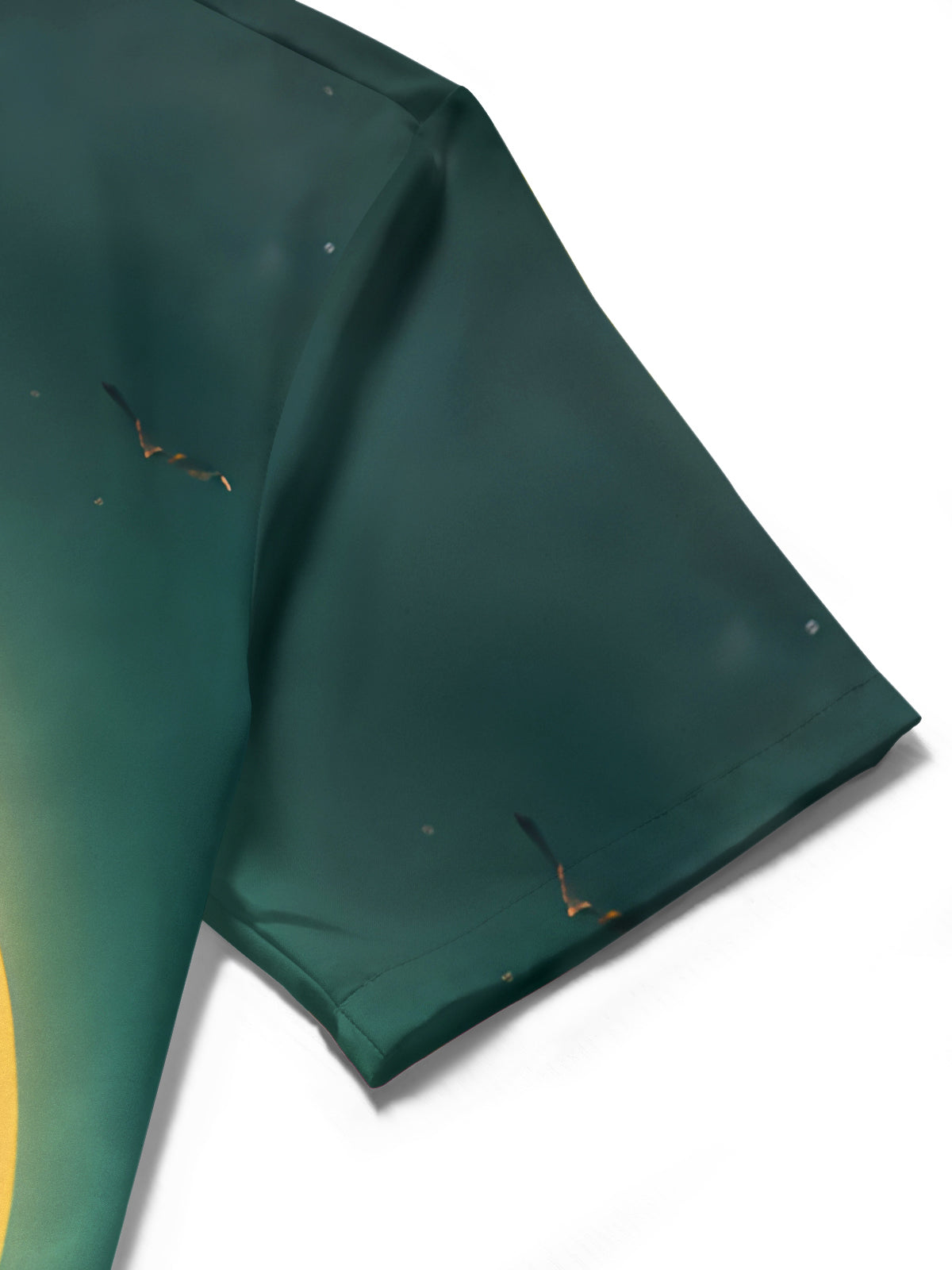 Funny Halloween Witch Moon Men's Pocket Short Sleeve Shirts