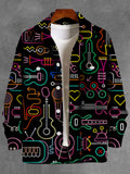 Musical Instrument Long Sleeve Men's Jacket