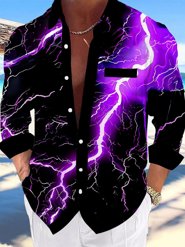 men's shirt front view