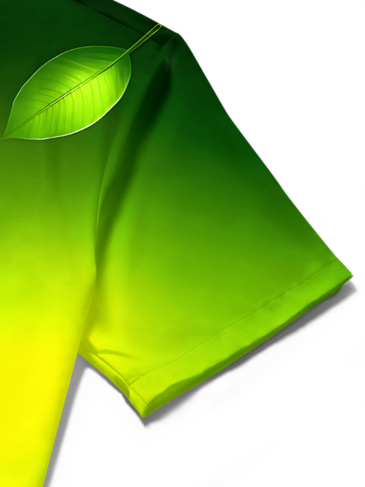 Hawaiian Leaf Men's Pocket Short Sleeve Shirts