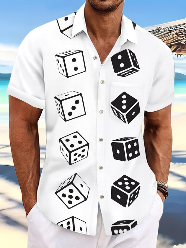men's shirt front view
