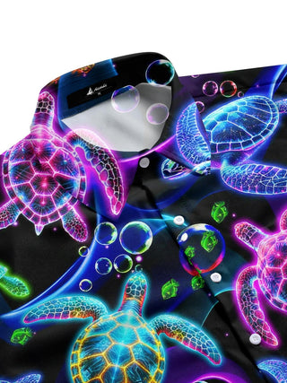 men's short sleeve shirt side view