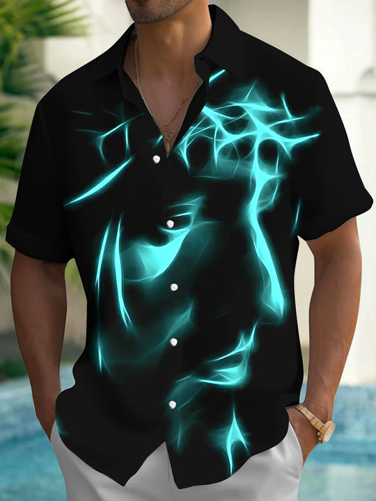 men's shirt front view