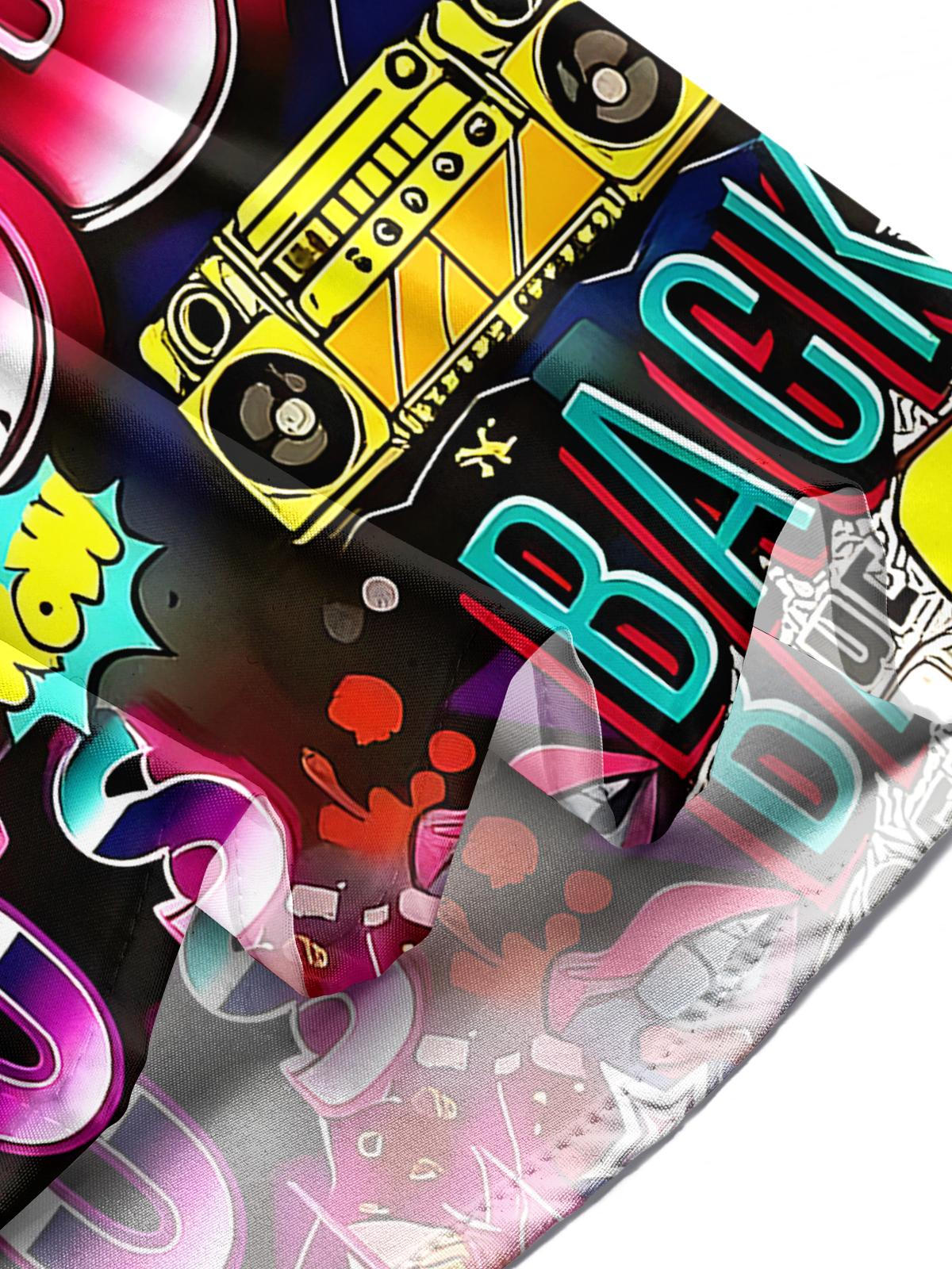 Back To The 80s Men's Pocket Short Sleeve Shirts