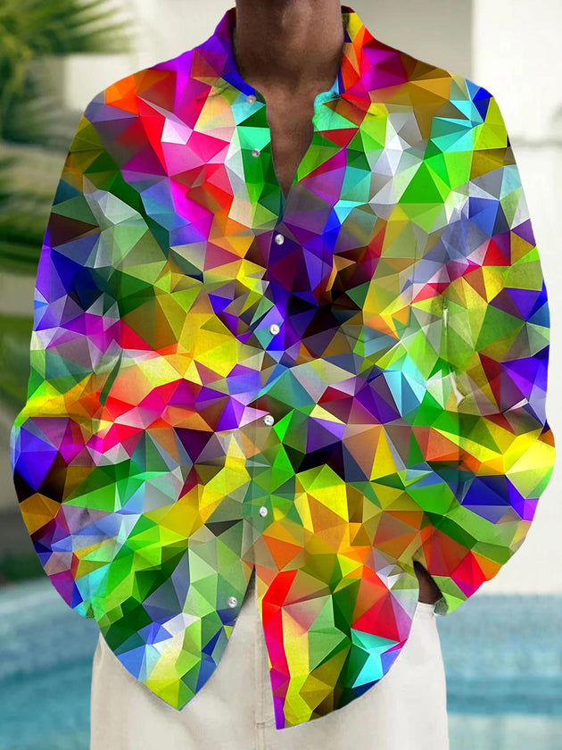 men's shirt front view