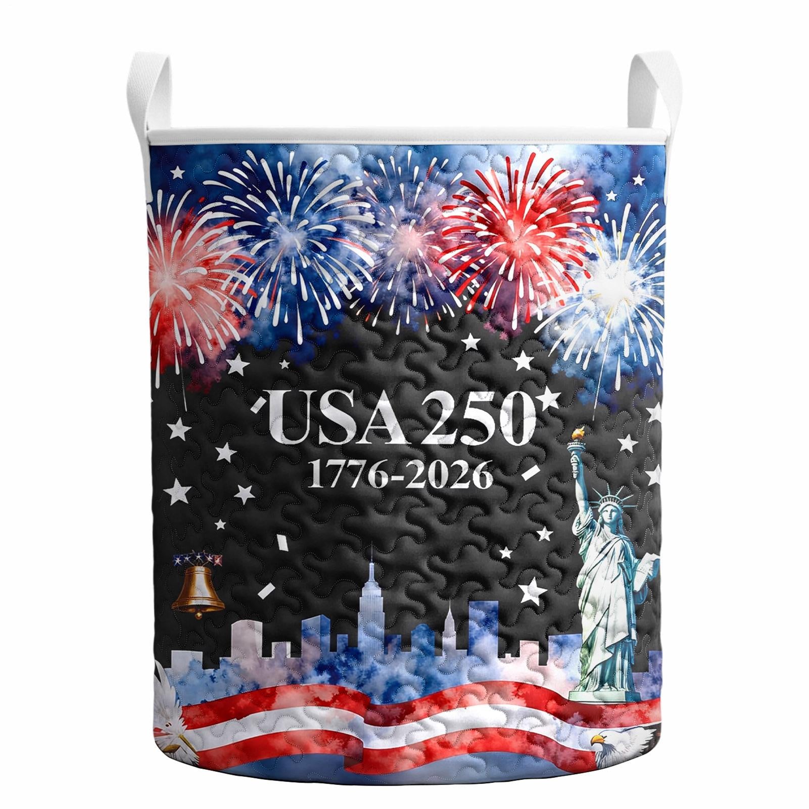 Men's red white blue star patterned shirt lifestyle scene for Independence Day vacation