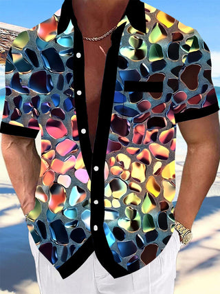 men's shirt front view