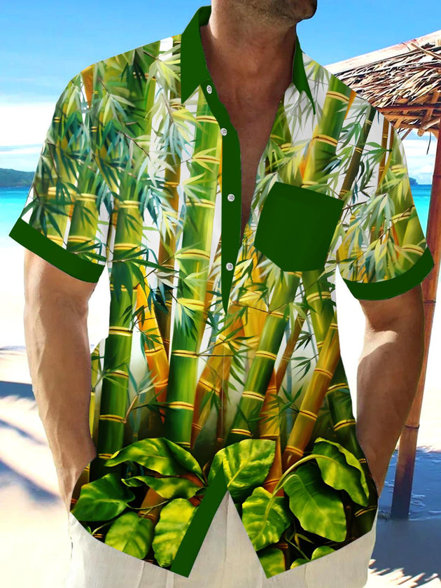 men's shirt front view