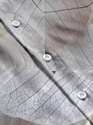 men's printed short sleeve flat lay shirt