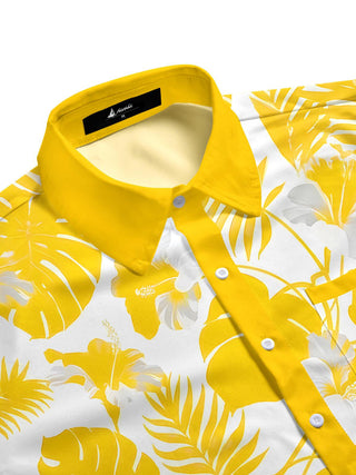 men's tropical shirt side view