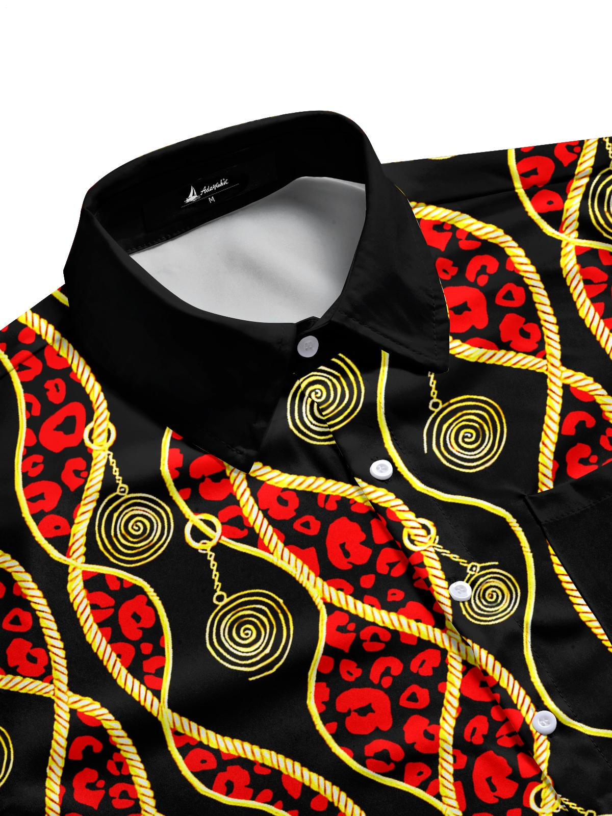 Geometry Men's Pocket Short Sleeve Shirts