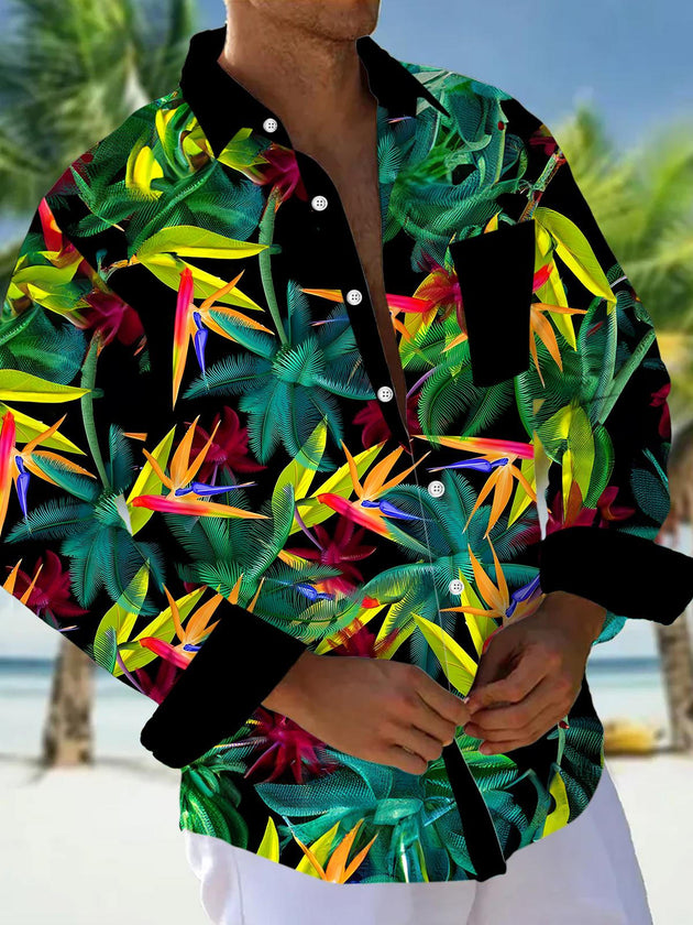 men's shirt front view