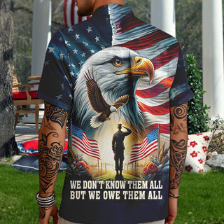 men's button up shirt Independence Day view 18