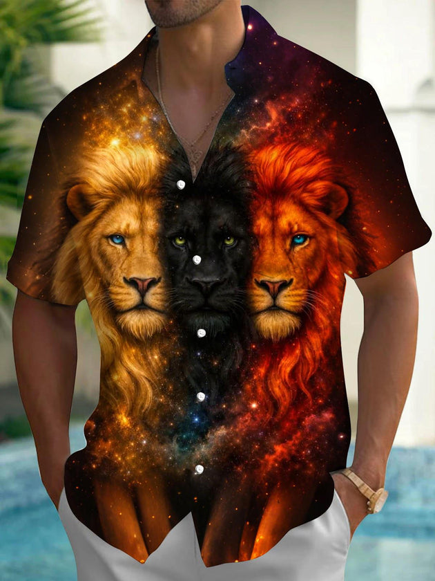 men's shirt front view