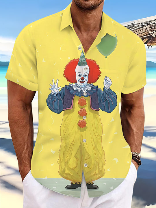 men's shirt front view