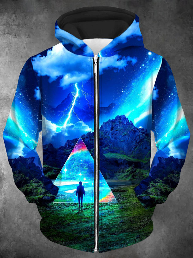 men's graphic sweatshirt shirt front view
