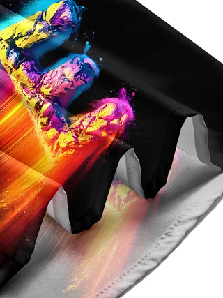 men's tie dye shirt summer vacation