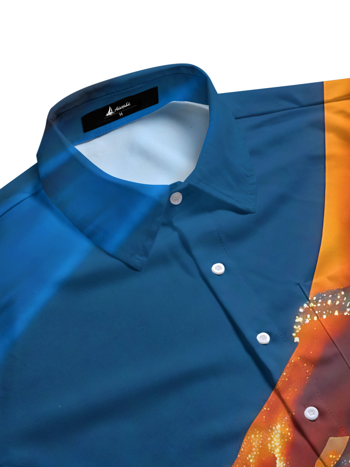 Art Print Men's Pocket Short Sleeve Shirts