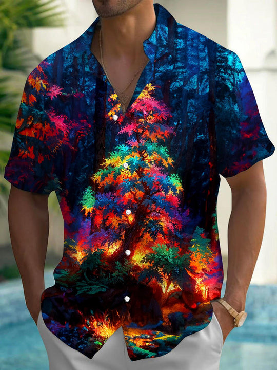men's shirt front view