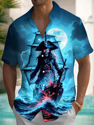 men's shirt front view