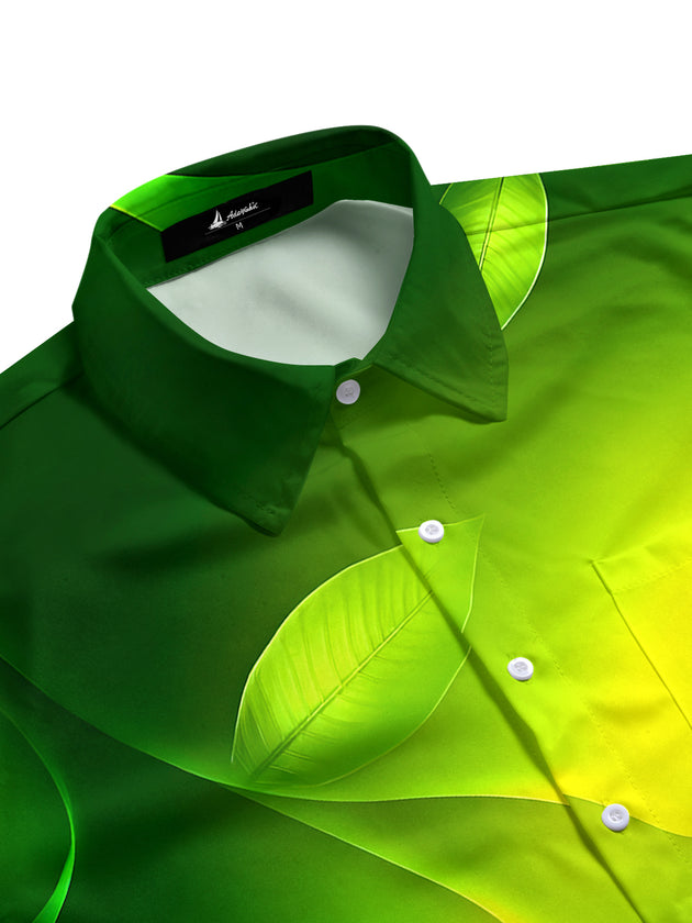 men's tropical shirt side view