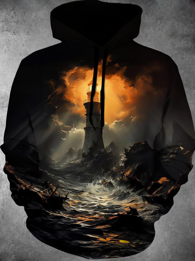 men's graphic sweatshirt shirt front view