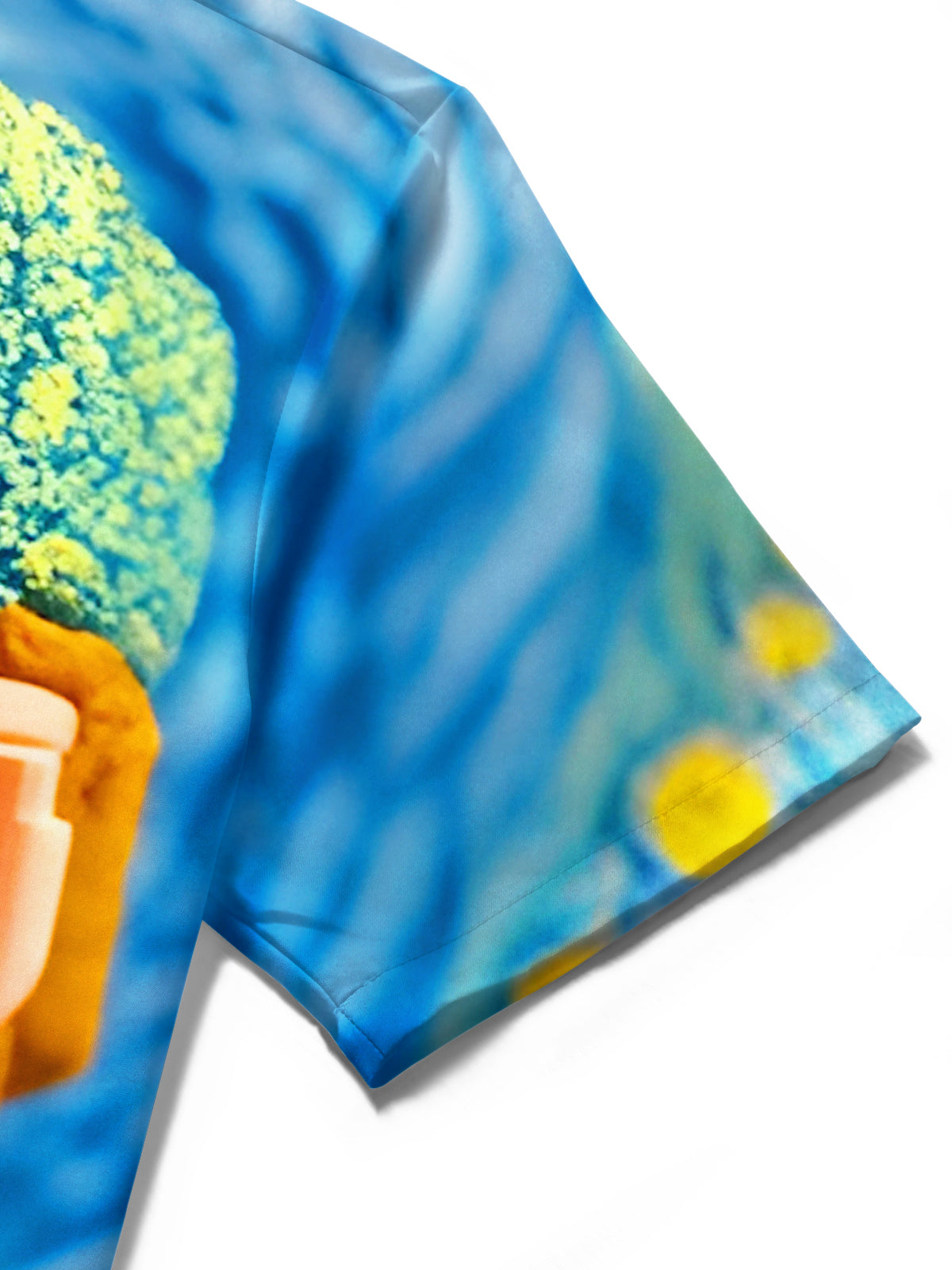 Fun Art Building Blocks Man Men's Pocket Short Sleeve Shirts