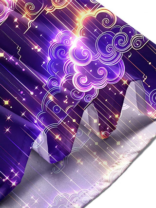 men's printed short sleeve flat lay shirt
