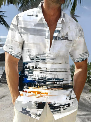 men's shirt front view