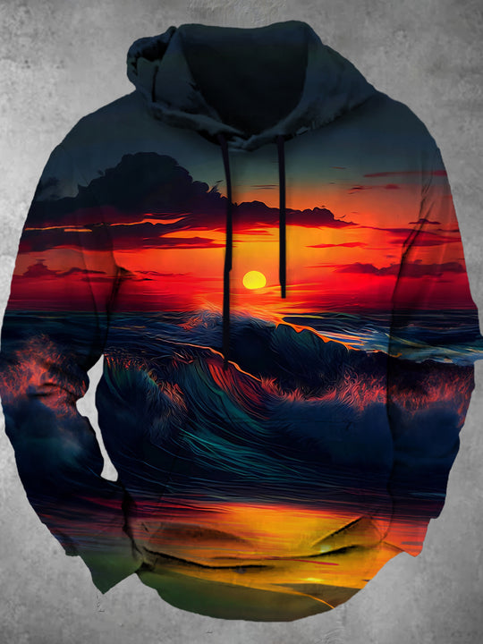 men's graphic sweatshirt shirt front view