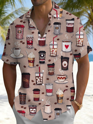 men's shirt front view