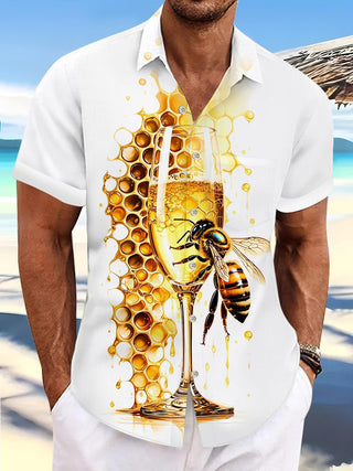 men's shirt front view