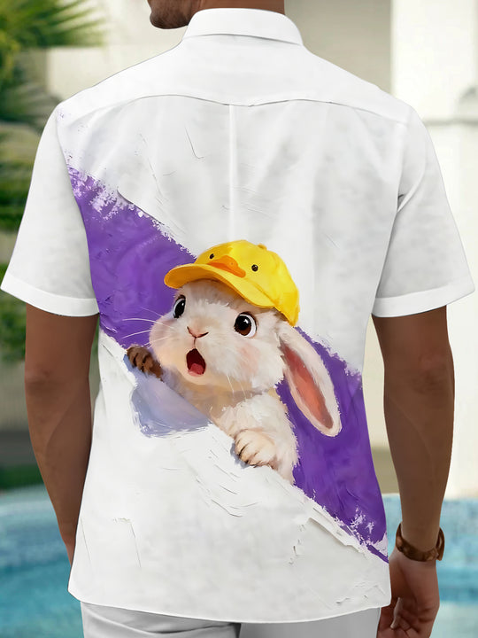 men's pocket shirt back view