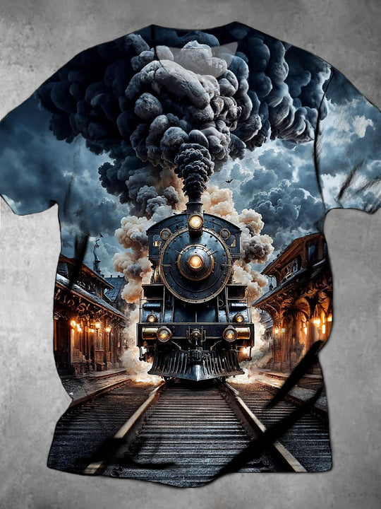 men's graphic t-shirt front view