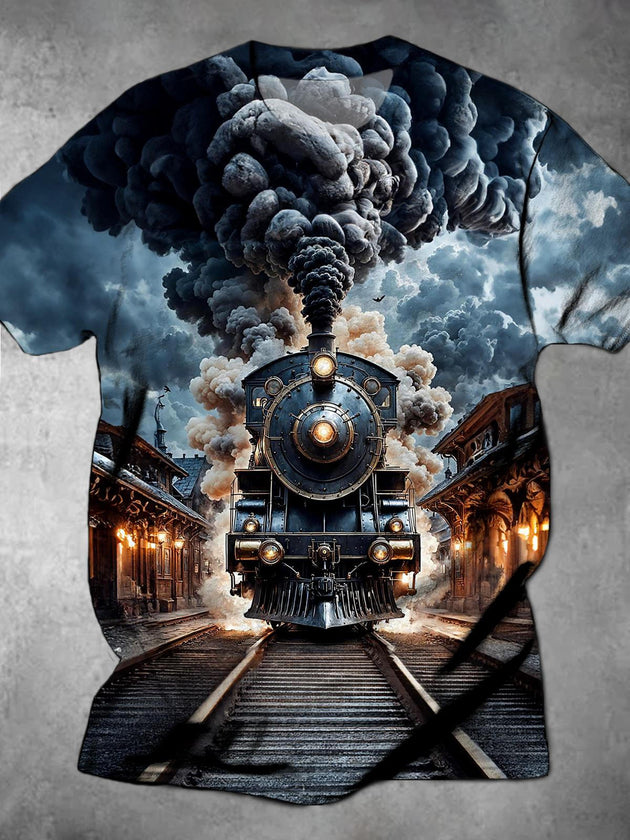 men's graphic t-shirt front view