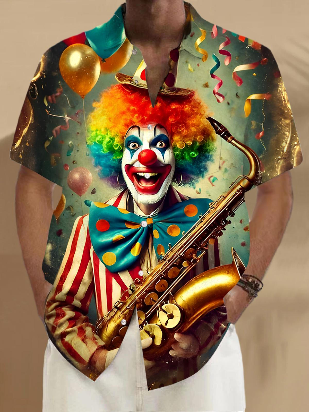 Joker Men's Pocket Short Sleeve Shirts