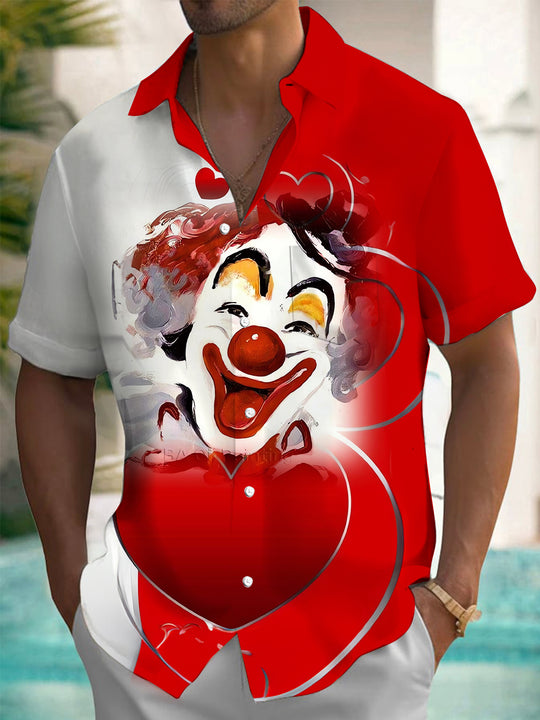 men's shirt front view