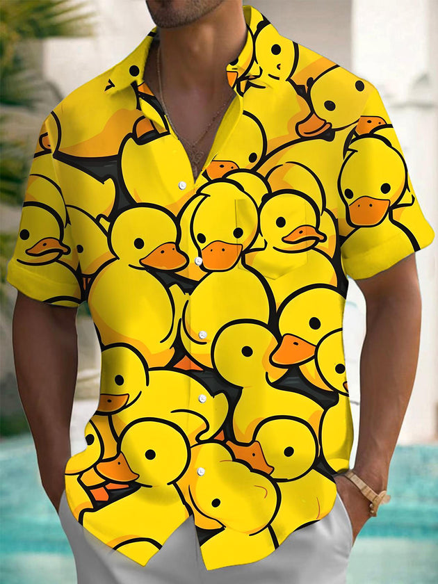 men's shirt front view