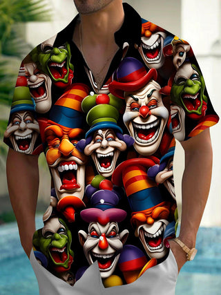 men's Halloween shirt front view costume