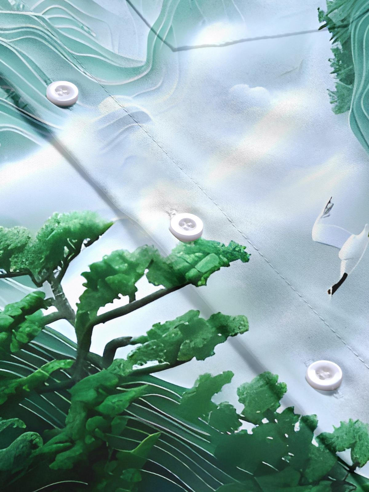 Mountain Crane Men's Pocket Short Sleeve Shirts