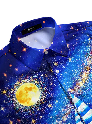 men's tropical shirt side view