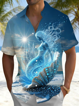 men's shirt front view