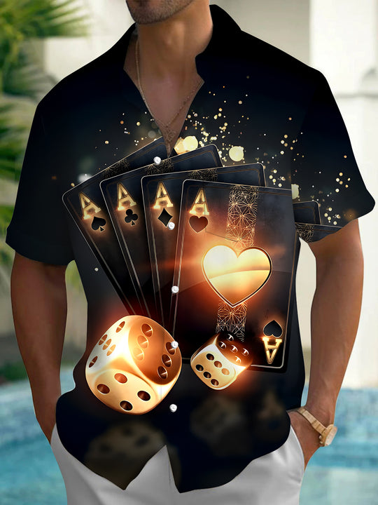 men's shirt front view