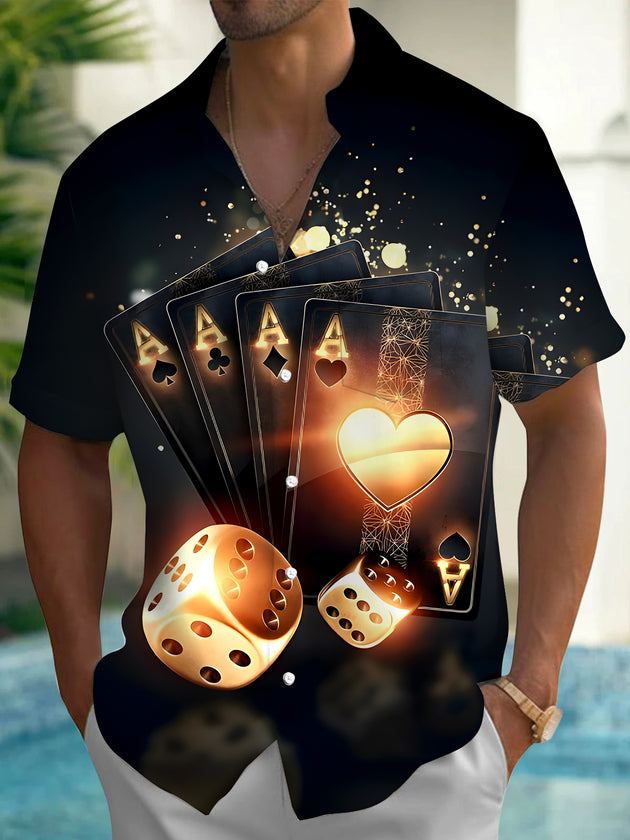 men's shirt front view