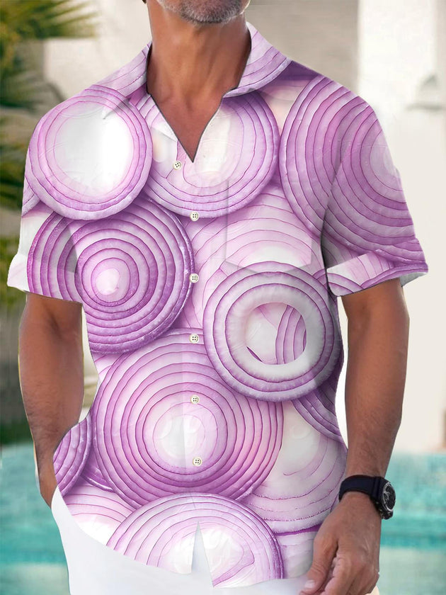 men's shirt front view