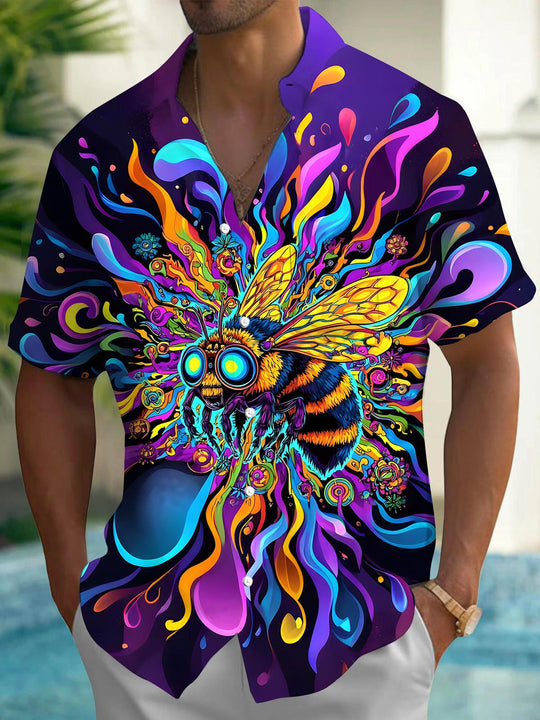 men's shirt front view