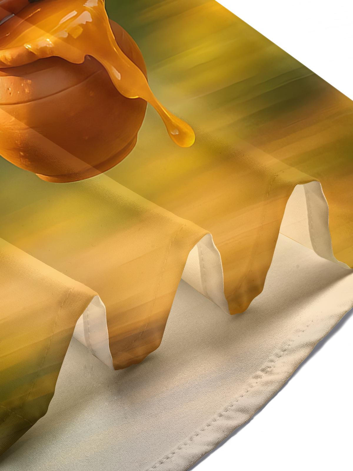 Bee Print Men's Pocket Short Sleeve Shirts